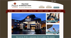 Desktop Screenshot of bestwesternpremierplaza.com